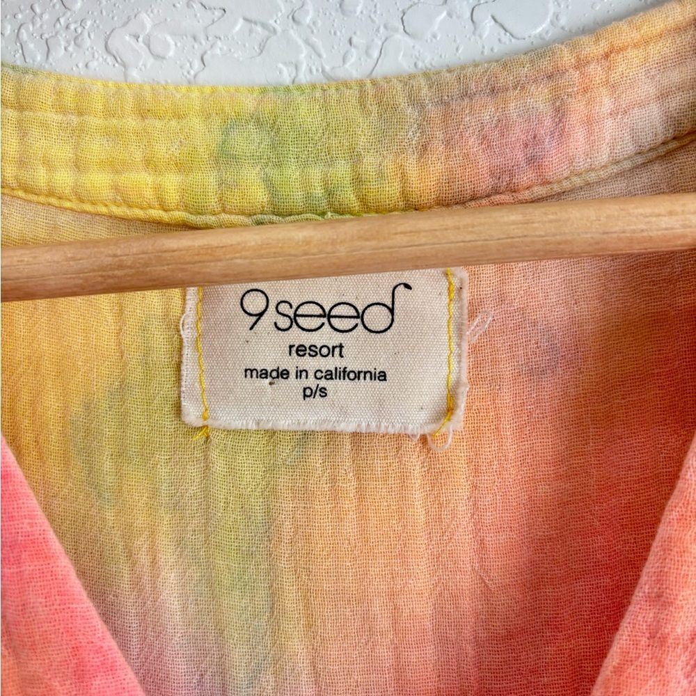 9seed Tie Dye Swing Dress Size Small - Picture 4 of 5